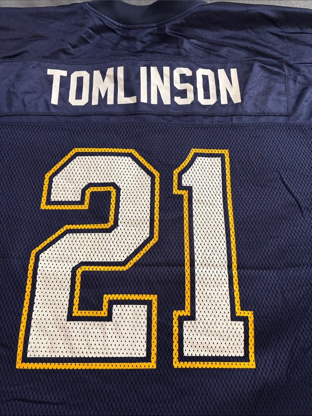 Reebok LaDainian Tomlinson Chargers NFL Jersey 21 Navy 3XL Sewn - Picture 13 of 15